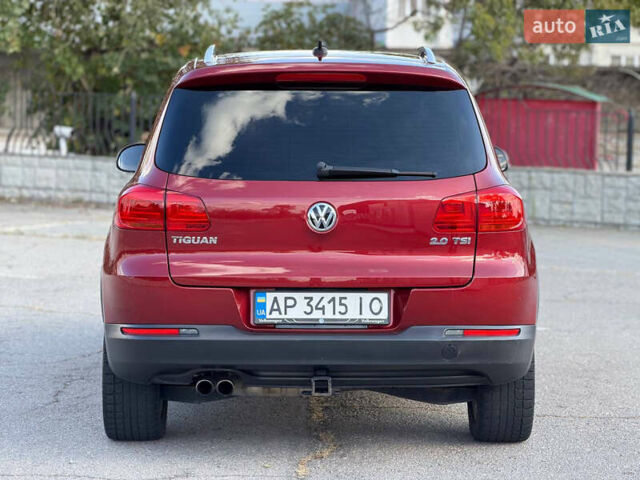 Красный Фольксваген Тигуан, объемом двигателя 1.98 л и пробегом 181 тыс. км за 12200 $, фото 5 на Automoto.ua