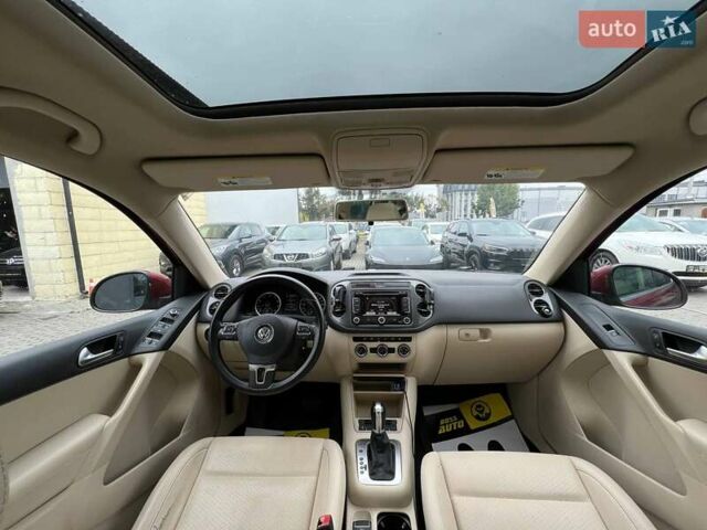 Красный Фольксваген Тигуан, объемом двигателя 1.98 л и пробегом 175 тыс. км за 13800 $, фото 15 на Automoto.ua