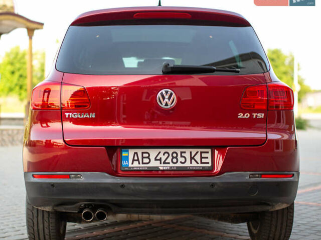 Красный Фольксваген Тигуан, объемом двигателя 1.98 л и пробегом 159 тыс. км за 13300 $, фото 7 на Automoto.ua