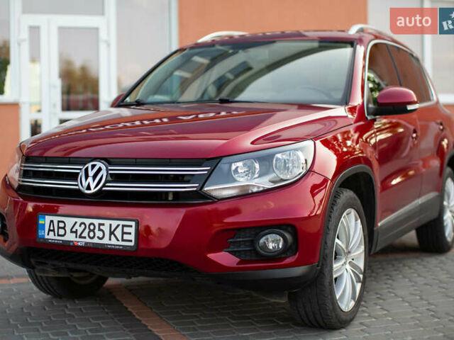 Красный Фольксваген Тигуан, объемом двигателя 1.98 л и пробегом 159 тыс. км за 13300 $, фото 12 на Automoto.ua