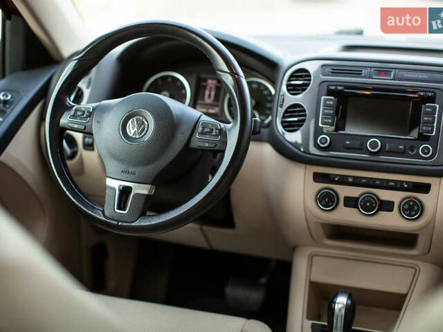 Красный Фольксваген Тигуан, объемом двигателя 1.98 л и пробегом 159 тыс. км за 13300 $, фото 28 на Automoto.ua