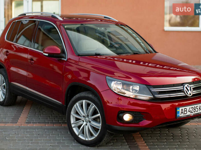 Красный Фольксваген Тигуан, объемом двигателя 1.98 л и пробегом 159 тыс. км за 13300 $, фото 33 на Automoto.ua