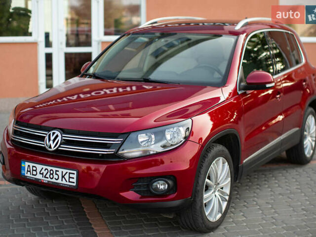 Красный Фольксваген Тигуан, объемом двигателя 1.98 л и пробегом 159 тыс. км за 13300 $, фото 11 на Automoto.ua