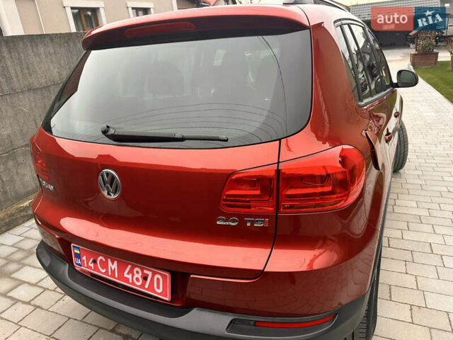 Червоний Фольксваген Тігуан, об'ємом двигуна 1.98 л та пробігом 167 тис. км за 11300 $, фото 6 на Automoto.ua