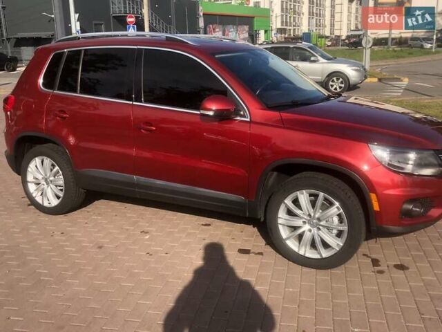 Красный Фольксваген Тигуан, объемом двигателя 2 л и пробегом 177 тыс. км за 12700 $, фото 6 на Automoto.ua
