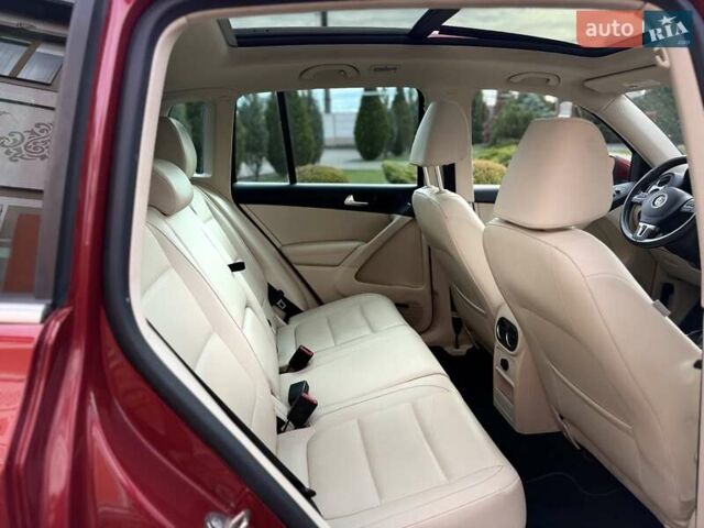 Красный Фольксваген Тигуан, объемом двигателя 1.98 л и пробегом 181 тыс. км за 13499 $, фото 77 на Automoto.ua