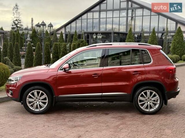 Красный Фольксваген Тигуан, объемом двигателя 1.98 л и пробегом 181 тыс. км за 13499 $, фото 18 на Automoto.ua