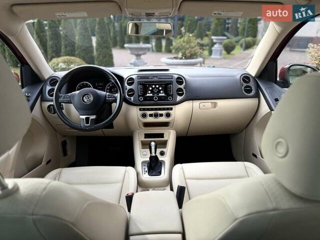 Красный Фольксваген Тигуан, объемом двигателя 1.98 л и пробегом 181 тыс. км за 13499 $, фото 63 на Automoto.ua