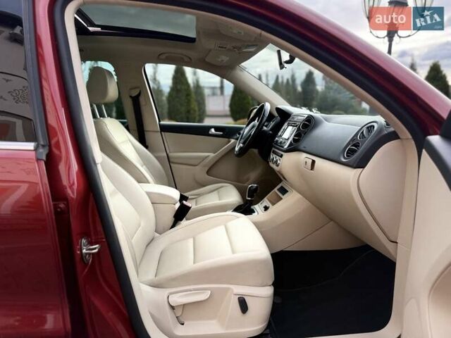 Красный Фольксваген Тигуан, объемом двигателя 1.98 л и пробегом 181 тыс. км за 13499 $, фото 70 на Automoto.ua