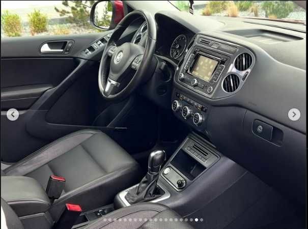 Красный Фольксваген Тигуан, объемом двигателя 2 л и пробегом 205 тыс. км за 12000 $, фото 18 на Automoto.ua