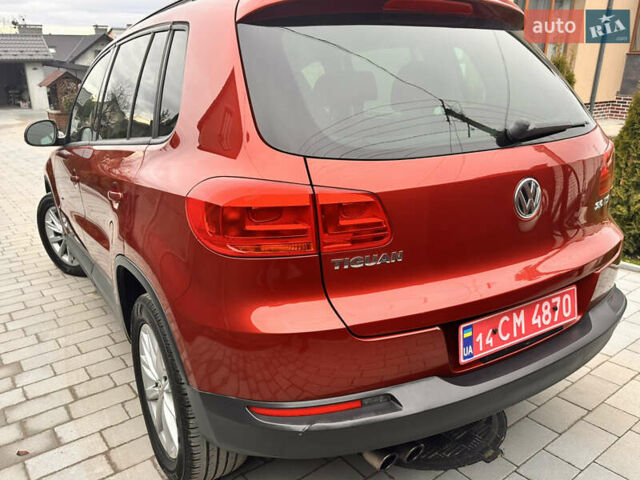 Червоний Фольксваген Тігуан, об'ємом двигуна 1.98 л та пробігом 167 тис. км за 11300 $, фото 9 на Automoto.ua