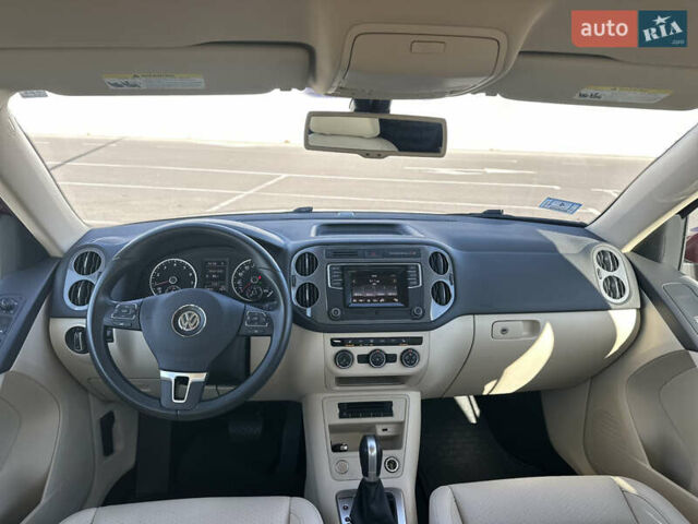 Красный Фольксваген Тигуан, объемом двигателя 1.98 л и пробегом 94 тыс. км за 13750 $, фото 21 на Automoto.ua