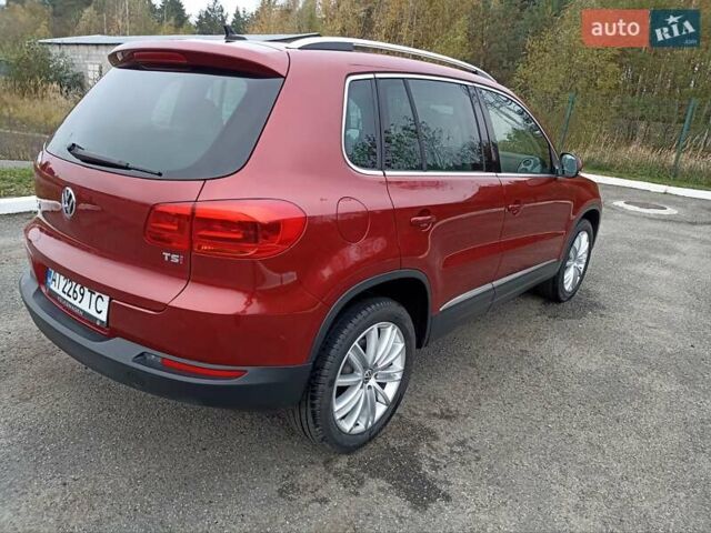 Фольксваген Тігуан 2015 у Буче на Automoto.ua Червоний Фольксваген Тігуан, об'ємом двигуна 1.98 л та пробігом 93 тис. км за 15200 $, фото 9 на Automoto.ua