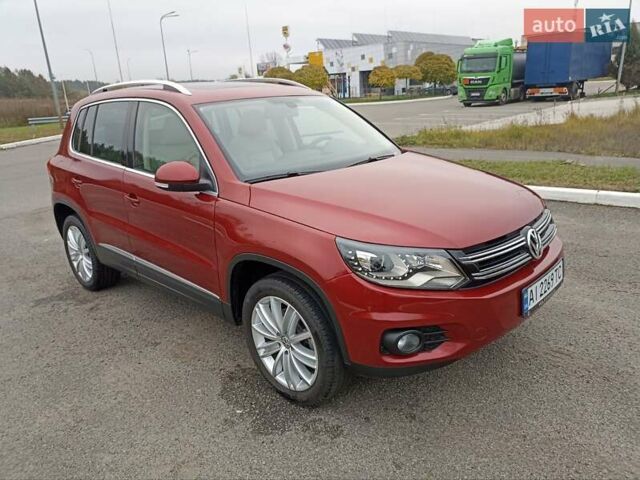 Фольксваген Тігуан 2015 у Буче на Automoto.ua Червоний Фольксваген Тігуан, об'ємом двигуна 1.98 л та пробігом 93 тис. км за 15200 $, фото 4 на Automoto.ua