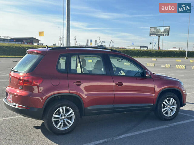 Красный Фольксваген Тигуан, объемом двигателя 1.98 л и пробегом 94 тыс. км за 13750 $, фото 7 на Automoto.ua