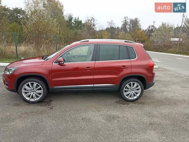 Фольксваген Тігуан 2015 у Буче на Automoto.ua Червоний Фольксваген Тігуан, об'ємом двигуна 1.98 л та пробігом 93 тис. км за 15200 $, фото 8 на Automoto.ua