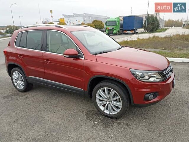 Фольксваген Тігуан 2015 у Буче на Automoto.ua Червоний Фольксваген Тігуан, об'ємом двигуна 1.98 л та пробігом 93 тис. км за 15200 $, фото 2 на Automoto.ua