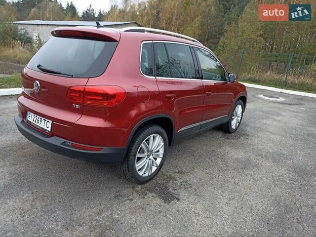 Фольксваген Тігуан 2015 у Буче на Automoto.ua Червоний Фольксваген Тігуан, об'ємом двигуна 1.98 л та пробігом 93 тис. км за 15200 $, фото 12 на Automoto.ua