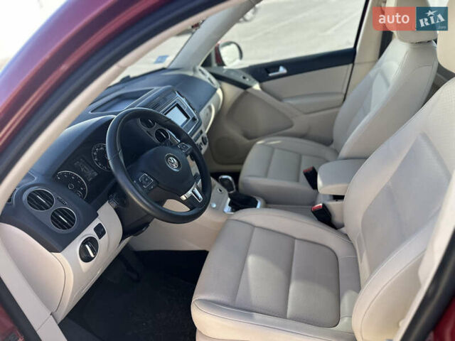 Красный Фольксваген Тигуан, объемом двигателя 1.98 л и пробегом 94 тыс. км за 13750 $, фото 24 на Automoto.ua