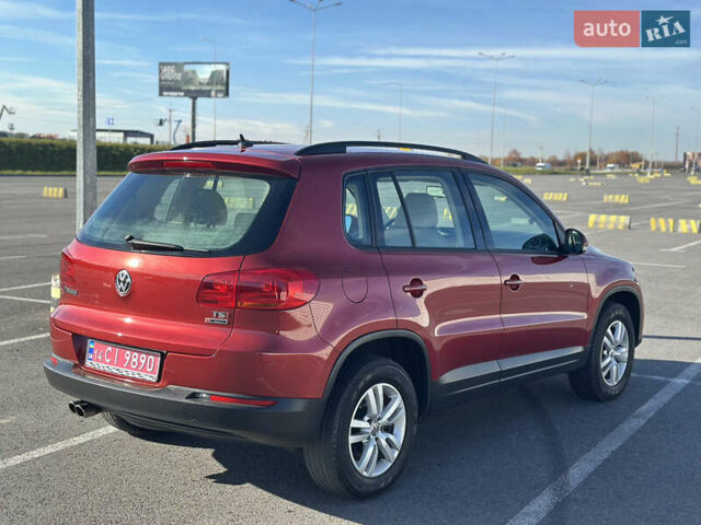 Красный Фольксваген Тигуан, объемом двигателя 1.98 л и пробегом 94 тыс. км за 13750 $, фото 8 на Automoto.ua