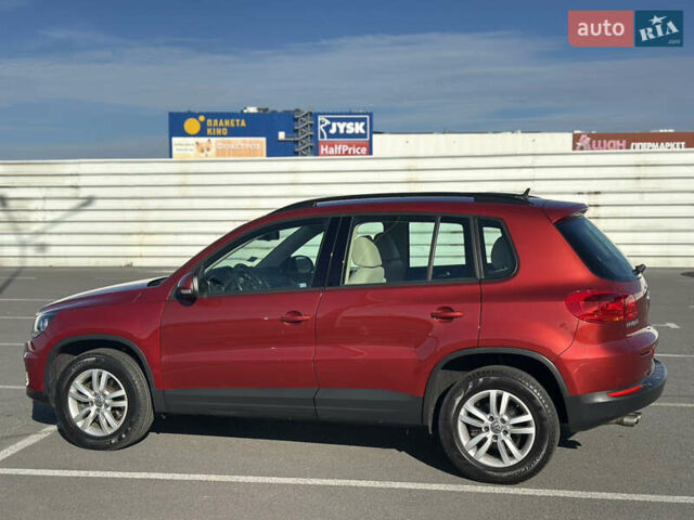 Красный Фольксваген Тигуан, объемом двигателя 1.98 л и пробегом 94 тыс. км за 13750 $, фото 12 на Automoto.ua