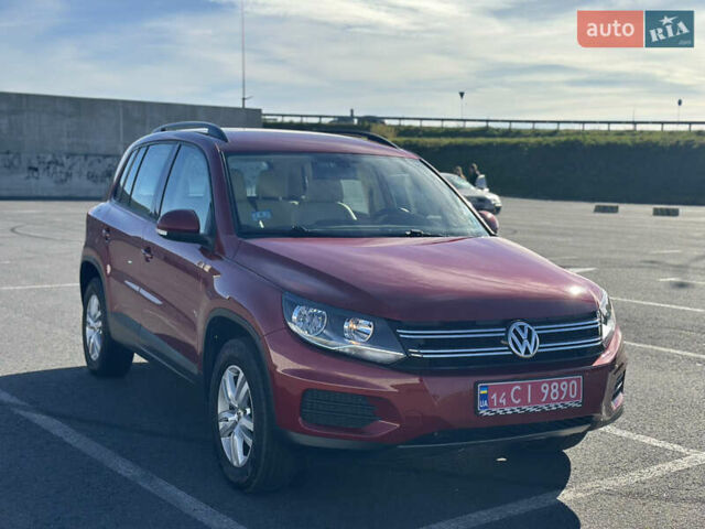 Красный Фольксваген Тигуан, объемом двигателя 1.98 л и пробегом 94 тыс. км за 13750 $, фото 5 на Automoto.ua