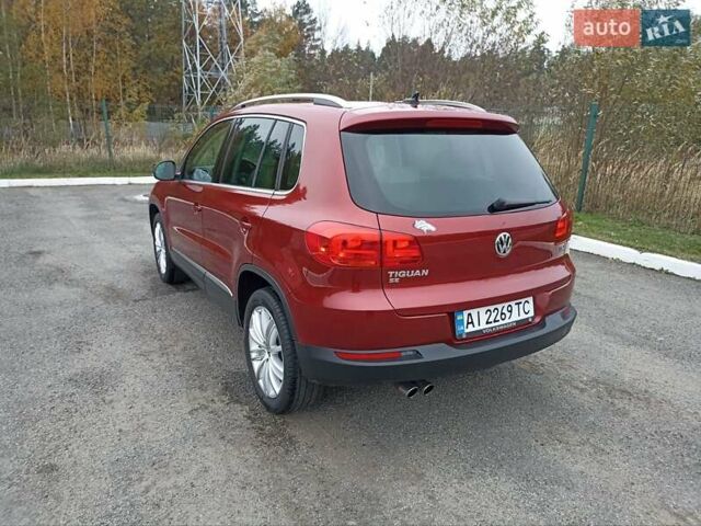 Фольксваген Тігуан 2015 у Буче на Automoto.ua Червоний Фольксваген Тігуан, об'ємом двигуна 1.98 л та пробігом 93 тис. км за 15200 $, фото 10 на Automoto.ua