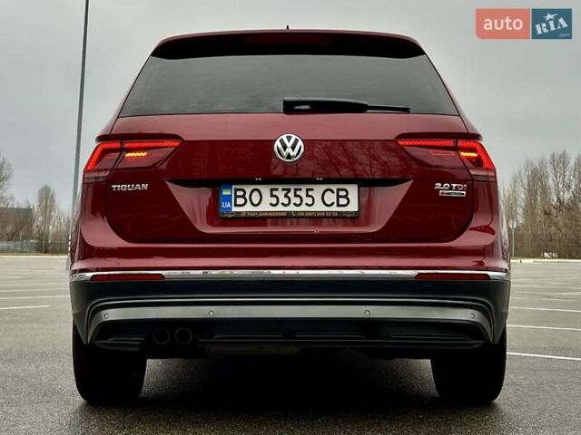 Красный Фольксваген Тигуан, объемом двигателя 1.98 л и пробегом 220 тыс. км за 19900 $, фото 8 на Automoto.ua