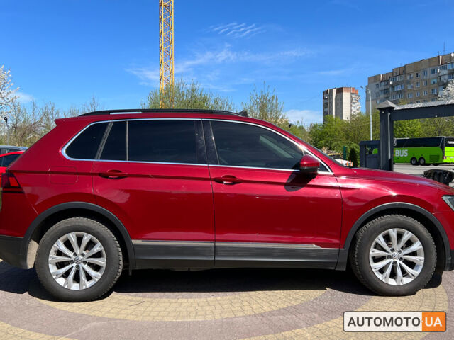 Красный Фольксваген Тигуан, объемом двигателя 2 л и пробегом 225 тыс. км за 18700 $, фото 7 на Automoto.ua
