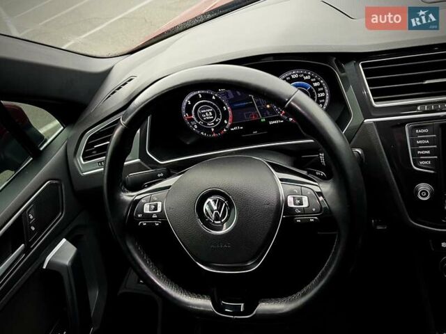 Красный Фольксваген Тигуан, объемом двигателя 1.98 л и пробегом 220 тыс. км за 19900 $, фото 48 на Automoto.ua