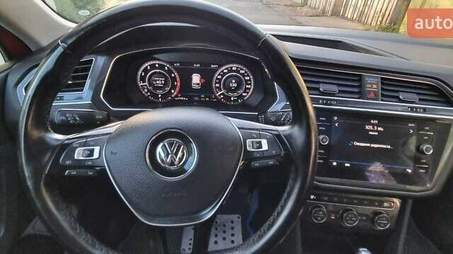 Красный Фольксваген Тигуан, объемом двигателя 1.98 л и пробегом 65 тыс. км за 23500 $, фото 8 на Automoto.ua