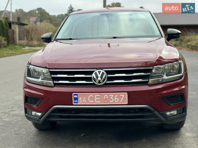 Красный Фольксваген Тигуан, объемом двигателя 2 л и пробегом 156 тыс. км за 16700 $, фото 9 на Automoto.ua