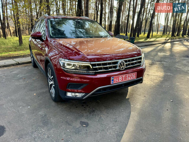 Красный Фольксваген Тигуан, объемом двигателя 2 л и пробегом 91 тыс. км за 18900 $, фото 31 на Automoto.ua