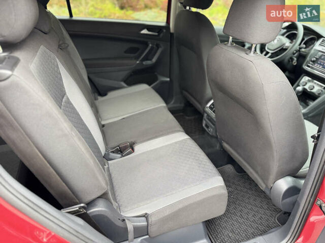 Красный Фольксваген Тигуан, объемом двигателя 2 л и пробегом 156 тыс. км за 16700 $, фото 92 на Automoto.ua