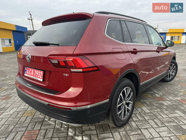 Червоний Фольксваген Тігуан, об'ємом двигуна 1.98 л та пробігом 176 тис. км за 16588 $, фото 13 на Automoto.ua