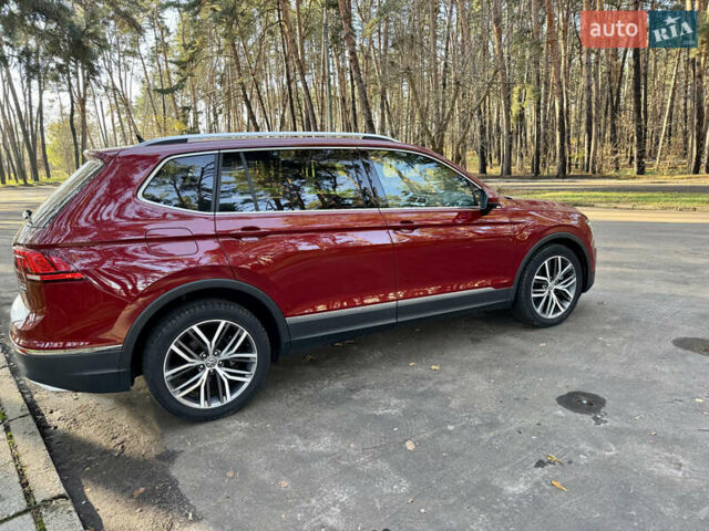 Красный Фольксваген Тигуан, объемом двигателя 2 л и пробегом 91 тыс. км за 18900 $, фото 6 на Automoto.ua