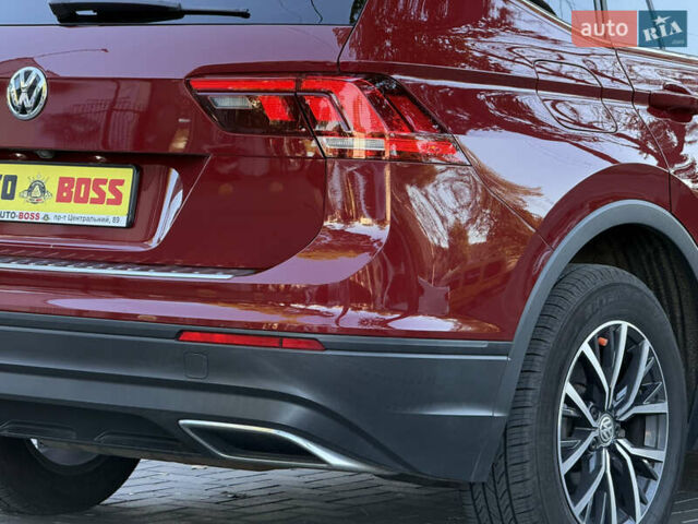 Червоний Фольксваген Тігуан, об'ємом двигуна 1.98 л та пробігом 99 тис. км за 20300 $, фото 19 на Automoto.ua