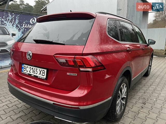 Красный Фольксваген Тигуан, объемом двигателя 1.98 л и пробегом 150 тыс. км за 19200 $, фото 5 на Automoto.ua