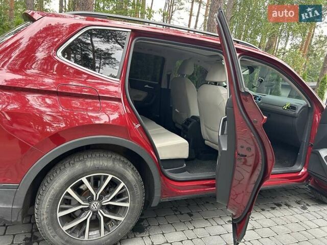 Червоний Фольксваген Тігуан, об'ємом двигуна 1.98 л та пробігом 140 тис. км за 17499 $, фото 15 на Automoto.ua