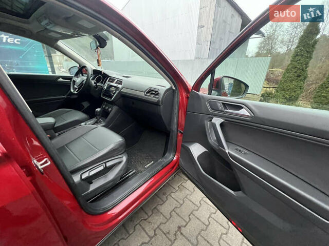 Красный Фольксваген Тигуан, объемом двигателя 1.98 л и пробегом 150 тыс. км за 19200 $, фото 25 на Automoto.ua