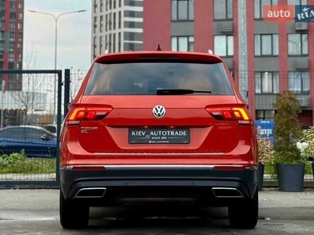 Красный Фольксваген Тигуан, объемом двигателя 2 л и пробегом 46 тыс. км за 22500 $, фото 12 на Automoto.ua
