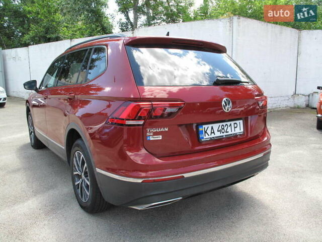 Красный Фольксваген Тигуан, объемом двигателя 2 л и пробегом 80 тыс. км за 21500 $, фото 6 на Automoto.ua