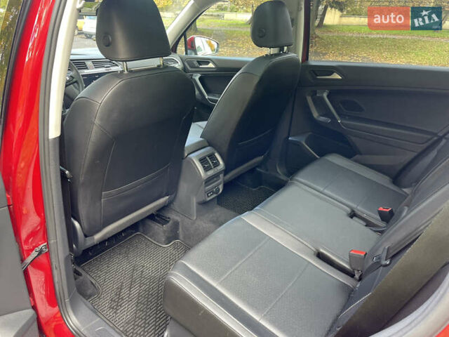 Червоний Фольксваген Тігуан, об'ємом двигуна 1.98 л та пробігом 74 тис. км за 22100 $, фото 18 на Automoto.ua