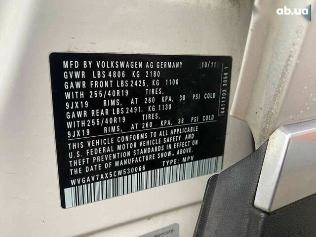 Фольксваген Тигуан, объемом двигателя 2 л и пробегом 163 тыс. км за 13300 $, фото 28 на Automoto.ua