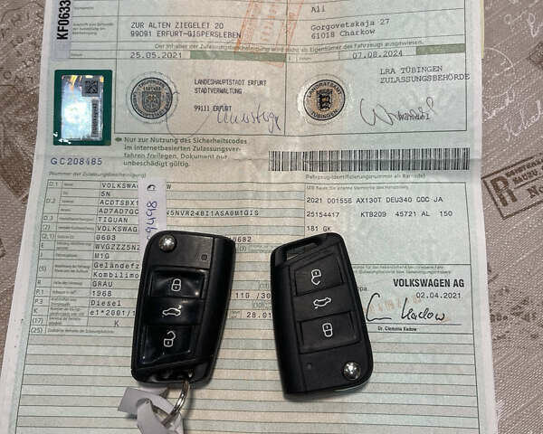 Фольксваген Тигуан, объемом двигателя 2.01 л и пробегом 147 тыс. км за 32900 $, фото 24 на Automoto.ua