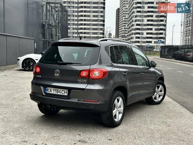Серый Фольксваген Тигуан, объемом двигателя 2 л и пробегом 285 тыс. км за 10450 $, фото 14 на Automoto.ua