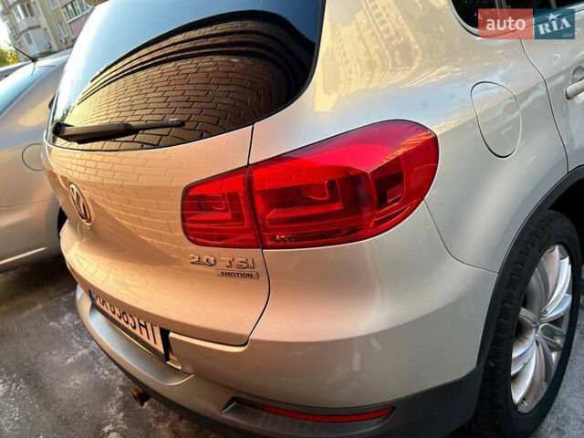 Серый Фольксваген Тигуан, объемом двигателя 1.98 л и пробегом 199 тыс. км за 9400 $, фото 13 на Automoto.ua