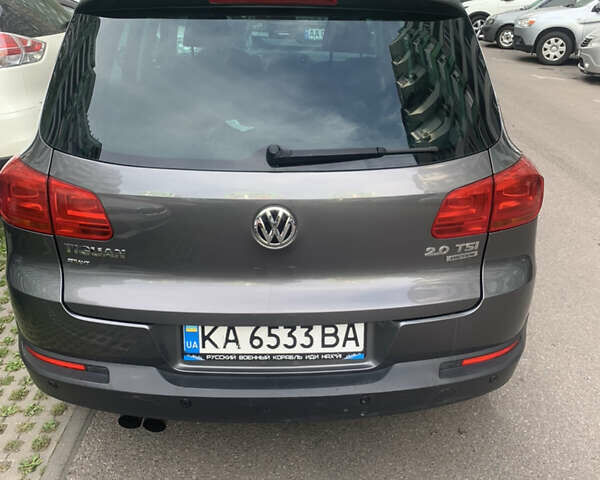 Серый Фольксваген Тигуан, объемом двигателя 1.98 л и пробегом 250 тыс. км за 11750 $, фото 7 на Automoto.ua