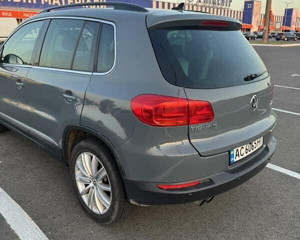 Серый Фольксваген Тигуан, объемом двигателя 1.98 л и пробегом 260 тыс. км за 8300 $, фото 8 на Automoto.ua