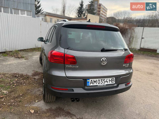 Серый Фольксваген Тигуан, объемом двигателя 1.97 л и пробегом 247 тыс. км за 14500 $, фото 4 на Automoto.ua